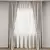 Elegant Pick-Up Curtain 3D model small image 1