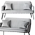 Poliform Jane Modern Sofa 3D model small image 4