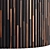 Striped Wood Panel Texture Kit 3D model small image 2