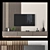 Versatile TV Wall Unit: Contemporary Design 3D model small image 1