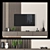 Versatile TV Wall Unit: Contemporary Design 3D model small image 4