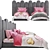 Versatile Aster Double Baby Bed 3D model small image 2