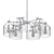 Industrial Wire Cage Chandelier 3D model small image 2