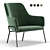 Elevate Your Comfort: Skift Lounge Armchair 3D model small image 1