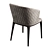 Luxurious Louise Chair by Angelo Cappellini 3D model small image 3