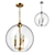 Sleek Pendant Light - 72913x Sferico 3D model small image 2