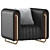 RIVERS Modern Armchair 3D model small image 1