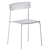 Sleek and Stylish Cross Chair 3D model small image 3