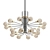 Modern LED Chandelier: ASTA 3D model small image 1