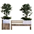 Modern Tree Bench - PBR MTL 3D model small image 2