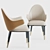 Diva Cb Chair: A Stylish Seating Solution 3D model small image 2