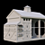 Bird Aviary: Spacious Shelter for Your Feathered Friends 3D model small image 6