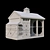 Bird Aviary: Spacious Shelter for Your Feathered Friends 3D model small image 7