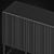 Elegant Melange Brady Credenza: Stylish, Spacious, and Versatile 3D model small image 3