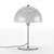 Industrial Metal Table Lamp 3D model small image 4