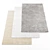  7-Piece Carpet Collection: High-Quality Textures & Variety 3D model small image 1