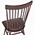 Kamron High Back Windsor Chair: Elegant & Timeless 3D model small image 3