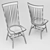Kamron High Back Windsor Chair: Elegant & Timeless 3D model small image 5