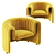 REMNANT Armchair: Sleek and Stylish Design 3D model small image 2