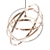 Elegant Eichholtz Cassini Chandelier 3D model small image 1