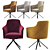 Elegant Stanford Swivel Chair 3D model small image 2