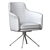 Elegant Stanford Swivel Chair 3D model small image 4