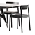 Elegant D.859.1 Table & Chair 3D model small image 4