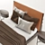 Italian Style Talamo Bed 3D model small image 4