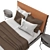 Italian Style Talamo Bed 3D model small image 9
