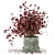 Rusty Concrete Pot Indoor Plants - Set 49 3D model small image 4