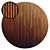 Striped Wood Panel: High-Quality Textures & 3D Files 3D model small image 1