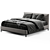 Elegant Minotti Andersen Bed 3D model small image 3