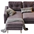 Modern Corner Sofa Deans Sherst 3D model small image 2