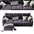 Modern Corner Sofa Deans Sherst 3D model small image 8