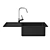 Stylish Blanco ZIA Sink 3D model small image 3