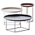 NORR11 Duke Coffee Tables: Stylish Set 3D model small image 1