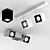 Adjustable Swing Angle Lamps: SLV Altra Dice 3D model small image 3