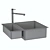 BLANCO SUBLINE: Sleek Kitchen Sink 3D model small image 5