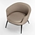 Caratos Maxalto Armchair - Elegant Comfort 3D model small image 2