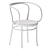 Elegant Bentwood Armchair Thonet 3D model small image 3