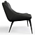 Columbus Lounge Chair: Ultimate Comfort 3D model small image 4