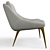 Columbus Lounge Chair: Ultimate Comfort 3D model small image 5