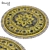 Round Rug 47: Stylish and Durable 3D model small image 1