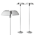 Danish Design Cycnus Floor Lamp 3D model small image 2