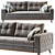 Modern Monty Sofa 156 3D model small image 3