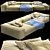 Ultimate Comfort Modular Sofa 3D model small image 1