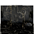 Elegant Streak Black Marble 3D model small image 1