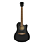 Six-String Acoustic Guitar 3D model small image 1