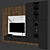 Modern TV Stand 105 3D model small image 3