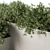 Concrete Box Outdoor Plants - Set 156 3D model small image 3